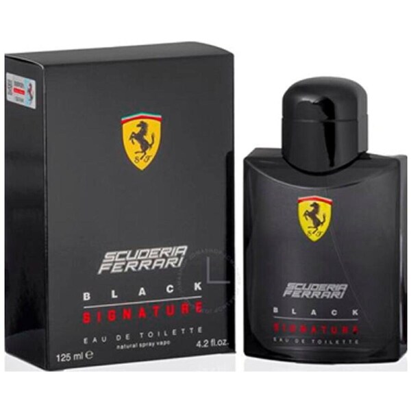 Ferrari Scudia Black Signature Men EDT Eau de Toilette Spray Bottle 125ml