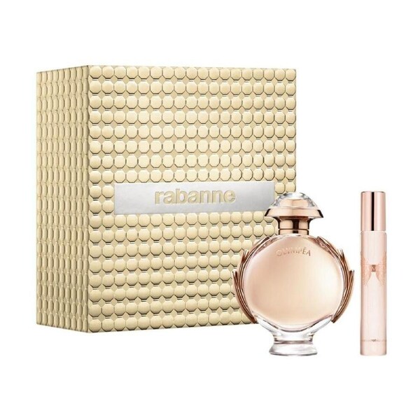 2pc Paco Rabanne Olympia Women 80ml EDP 20ml EDP Travel Spray Gift Set