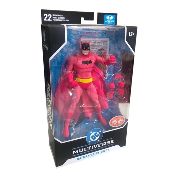 DC Multiverse Batman Pink Suit Red Platinum Edition 7 inch Action Figure