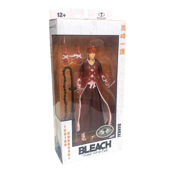 Bleach Thousand-Year Blood War Ichigo Kurosaki (Fullbring Bankai) Platinum Edition 7 inch Action Figure