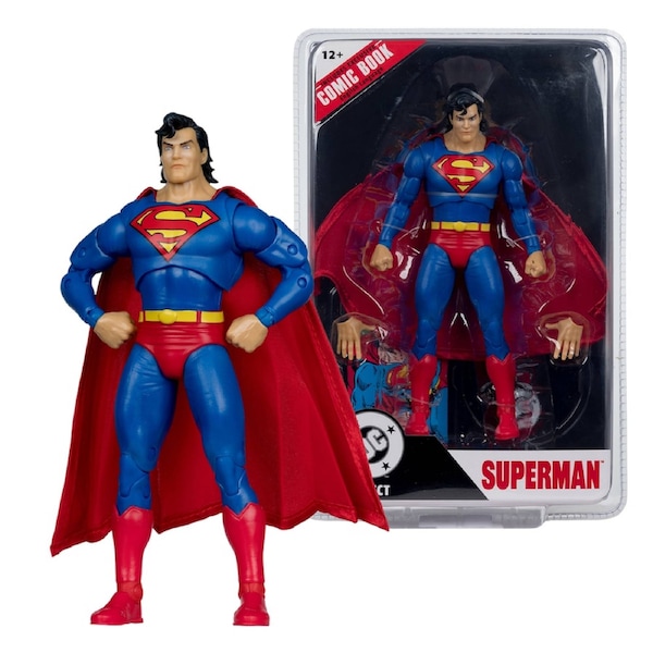 DC Direct Page Punchers Zero Hour Superman 7 inch Action Figure