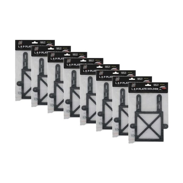 8PK AutoShift Easy Install Learners & Probationary Sign Licence Plate Holder