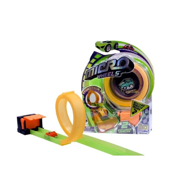 Micro Wheels Stunt Pack [Colour: Orange]