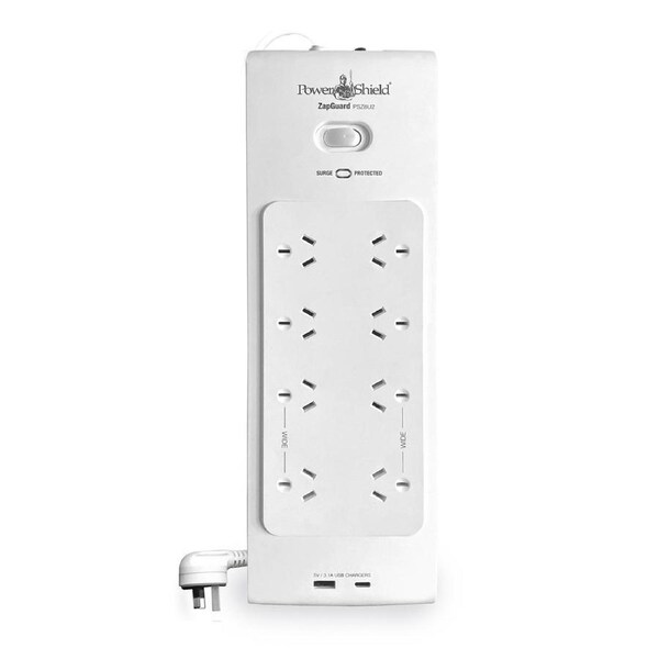 PowerShield PSZ8U2 ZapGuard 8 Way Power Surge Filter Board, USB A / C