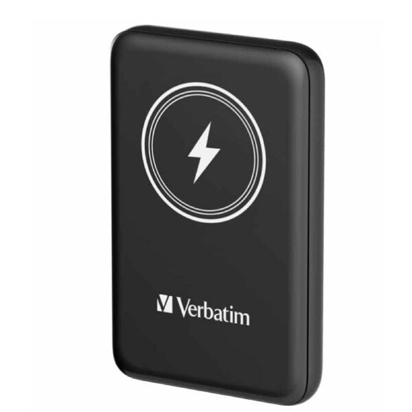 Verbatim Power Pack 10,000 mAh PD 3.0, 22.5w, embedded cables USB-C, Lightning