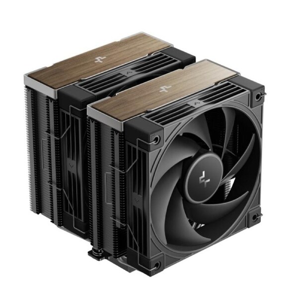 DeepCool AK620 G2 Wood Grain Top Cover CPU Cooler, 4-pin PWM, Hydro Bearing Intel LGA1851/1700/1200/1151/1150/1155/ AM5/AM4