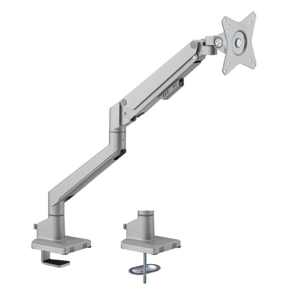 Brateck Single Monitor Thin Gas Spring Monitor Arm Fit Most 17'-32' Monitors