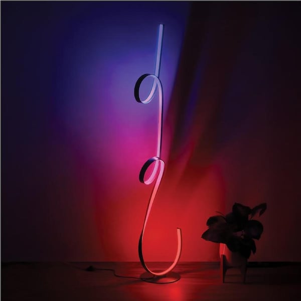 Watt's On Curve RGB Floor Lamp