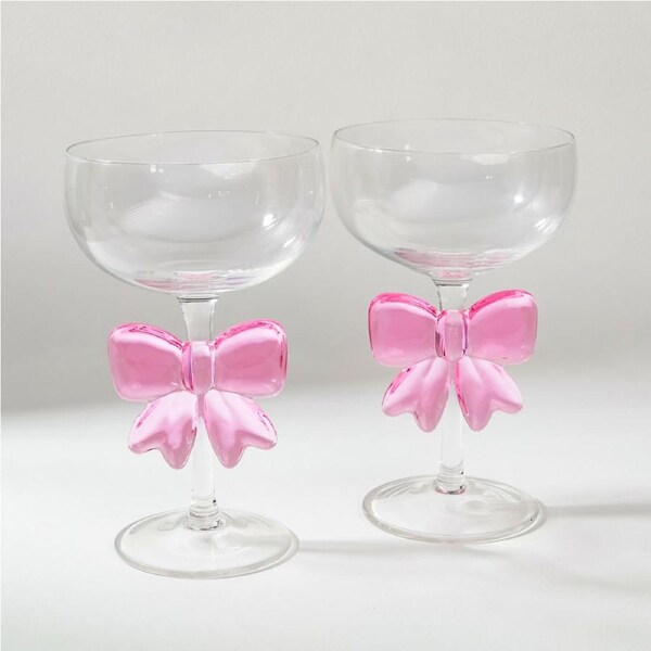 Dish & Dash Bow Cocktail Glasses 2 Pack