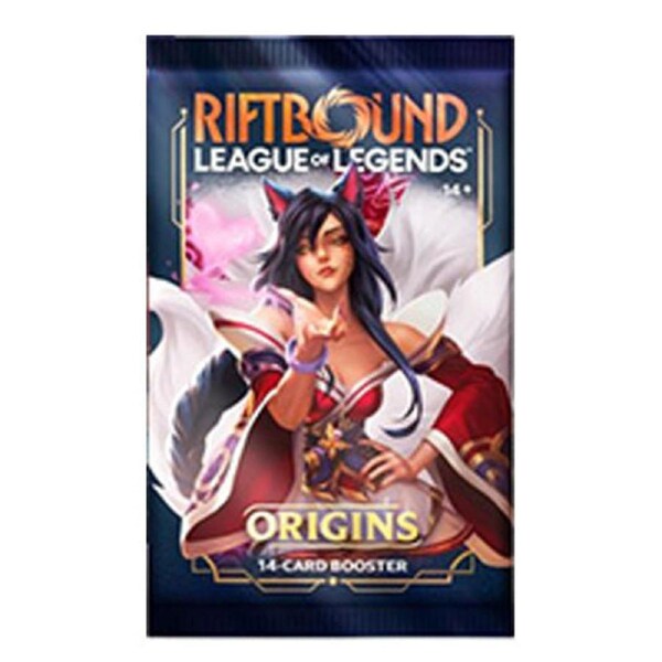 Riftbound League of Legends TCG Set 1 Origins Single Booster Pack