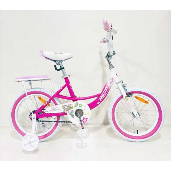 Supermax 16" Little Princess Pink Bike with Back Seat