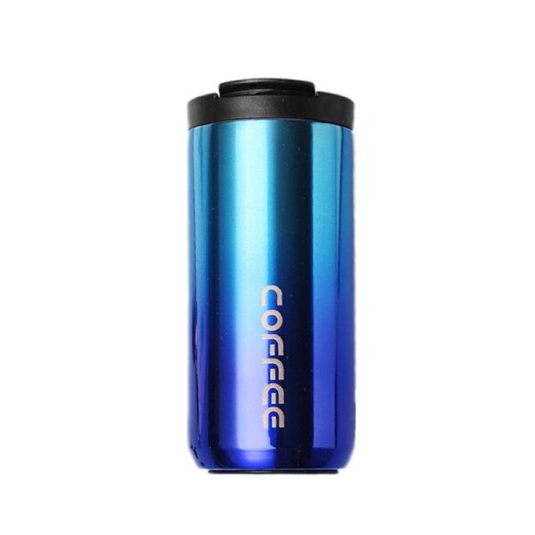 Nevenka Coffee Travel Mug Vacuum Insulated Cup Reusable 304 Stainless Steel-Blue 500ml