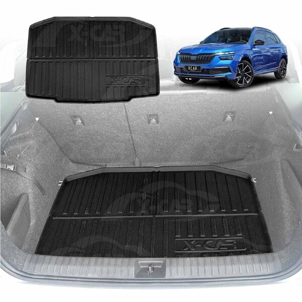 Boot Liner for SKODA Kamiq 2020-Onwards All Weather Heavy Duty Cargo Trunk Cover Mat Luggage Tray Car Accessories