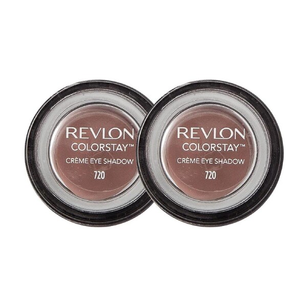2 x Revlon ColorStay Creme Eye Shadow 5.2g - 720 Chocolate