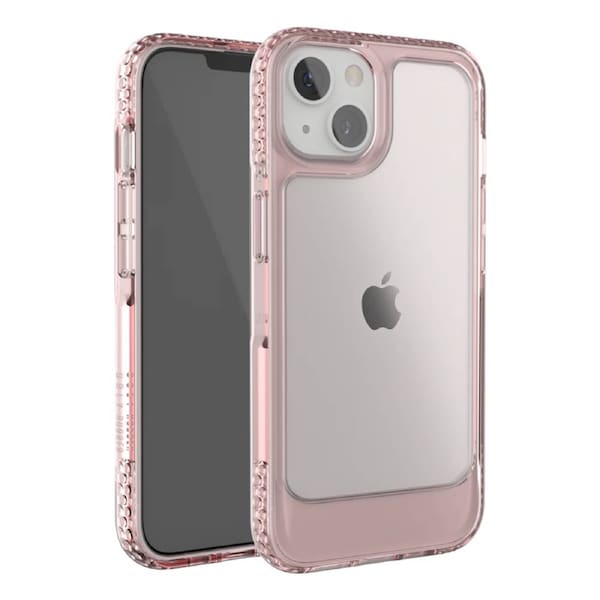 Ugly Rubber G-Model Case for iPhone 13 - Clear Pink