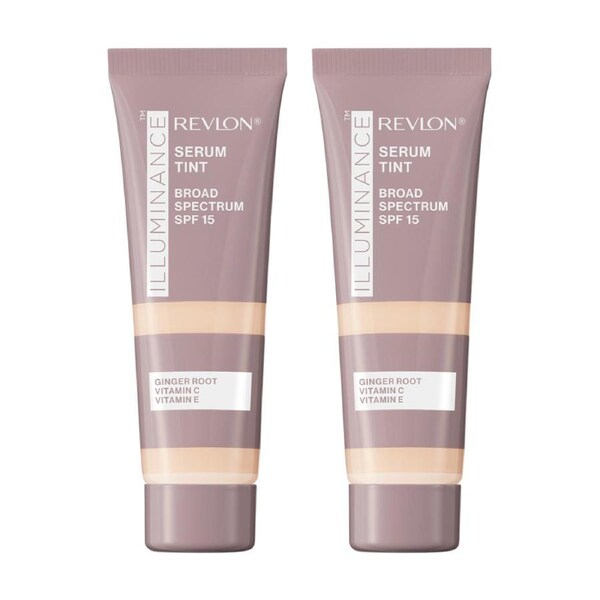 2 x Revlon Illuminance Tinted Serum 28mL - 117 Light Beige