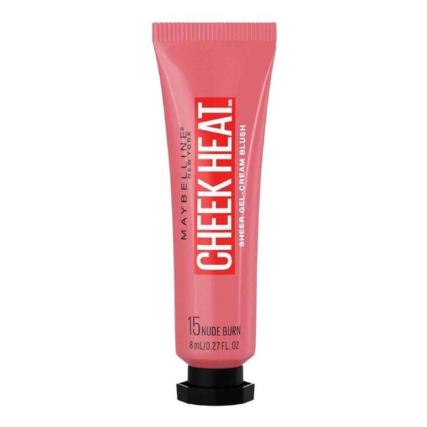 Maybelline Cheek Heat Gel Cream Blush 8ml 15 NUDE BURN