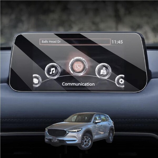 Tempered Glass Screen Protector for Mazda CX5 CX-5 2017-2021 Touchscreen Anti-Scratch Cover Accessories