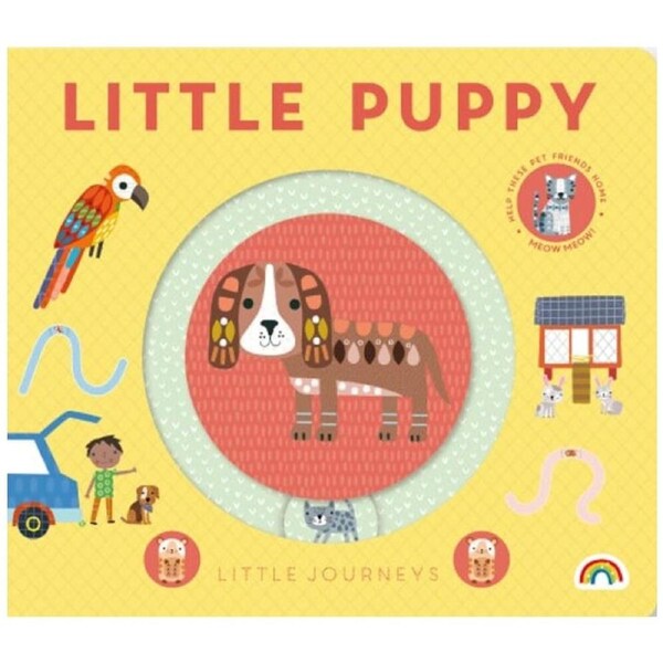 Really Decent Books Small Journeys Little Puppy Animal Board Book 3Y+