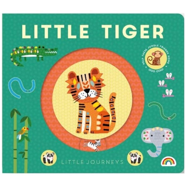 Really Decent Books Small Journeys Little Tiger Animal Board Book 3Y+