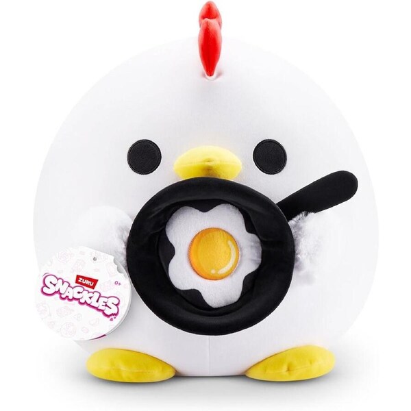 5 Surprise Snackles Super Size Plush - Rufus Chicken with Fried Egg