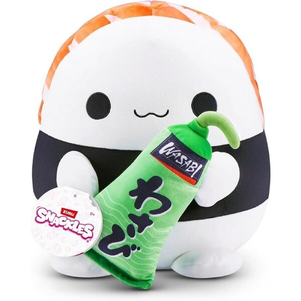 5 Surprise Snackles Super Size Plush - Eva with Wasabi