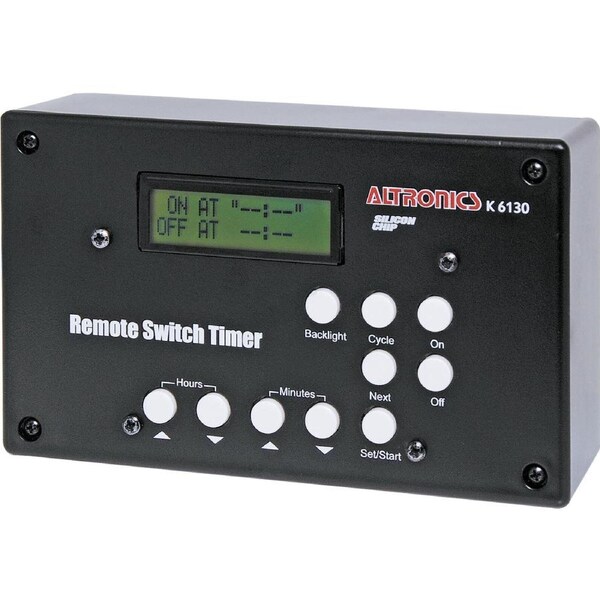 Siliconchip Programmable Remote Control Mains Switch Kit for Lights On & Off