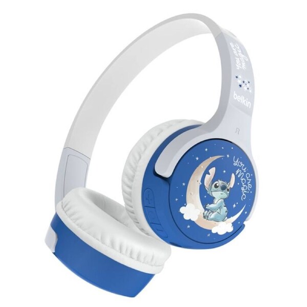Belkin SoundForm Mini New Wireless On-Ear Headphones for Kids (Disney