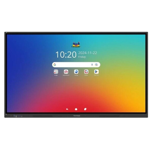 ViewSonic IFP6534 34 Android 14, EDLA, 65', Touch Point Windows: 40, Android