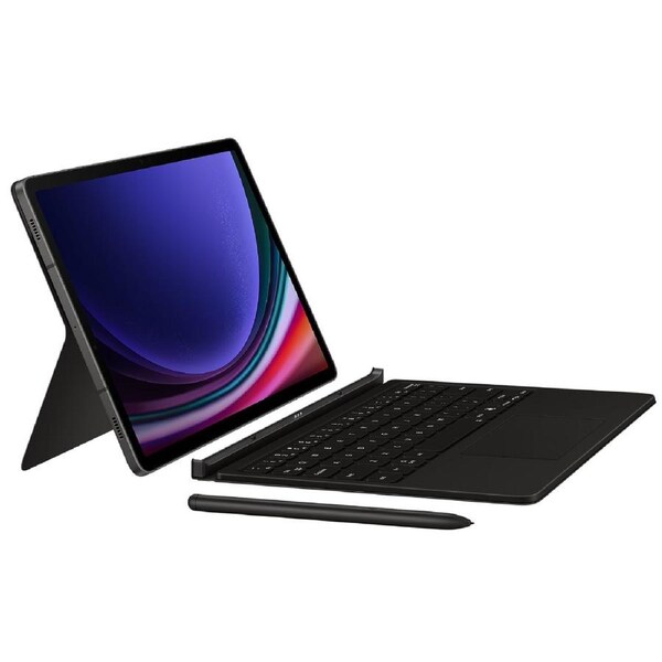 Samsung Galaxy Tab S10 Lite / S10 FE / Tab S9 / S9 FE Book Cover Keyboard - Black(EF-DX725UBEGWW), Effortless Comes In 150 , AI Key, 6 Months Warranty