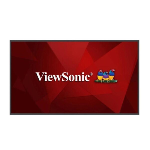 ViewSonic CN6501-1C 65' 4K Ultra HD clarity and flexible Presentation Display, 24/7 non-stop playback, USB-C port, Intuitive signage player brightness