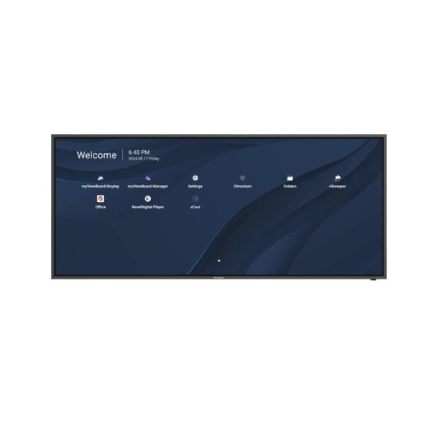 Viewsonic CDE92UW 92' 5K 5120 x 2160 Commercial Presentation Display, 24/7, USB-C, Pro AV 2024 3 Years Advance Replacement, VESA 800 x 600