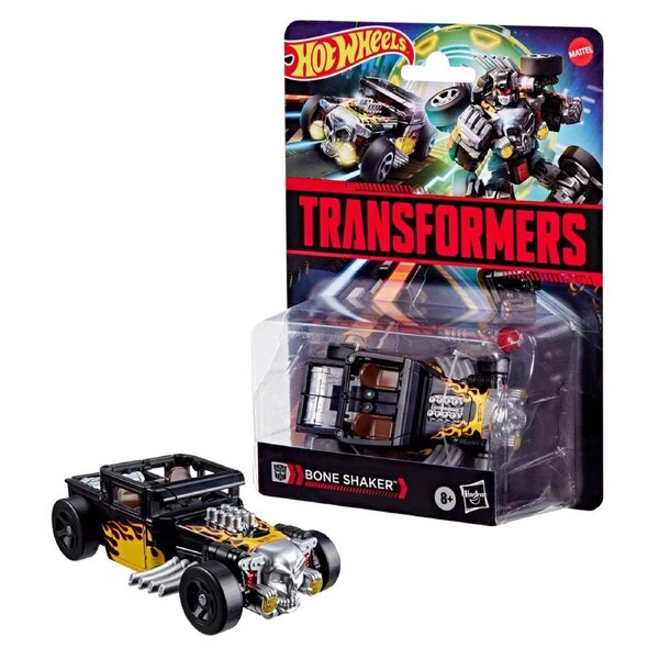 Transformers Collaborative Hot Wheels x Transformers Bone Shaker Action Figure