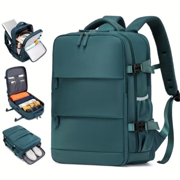Business Laptop Backpack with USB Charging Port