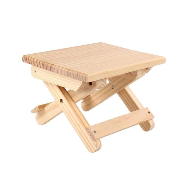 Portable Multi Purpose Foldable Low Stool Durable Space Saving For Home Outdoor