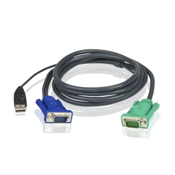 Aten KVM Cable 5m with VGA & USB to 3in1 SPHD to suit CS8xU, CS174x, CS13xx