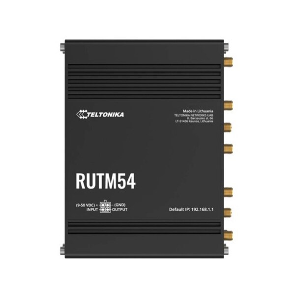 Teltonika RUTM54 Dual 5G Router Dual SIM & eSIM(TM) Telit 5G Modem