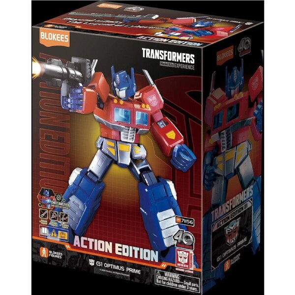 Blokees Transformers G1 Optimus Prime Action Edition Model Kits Figure