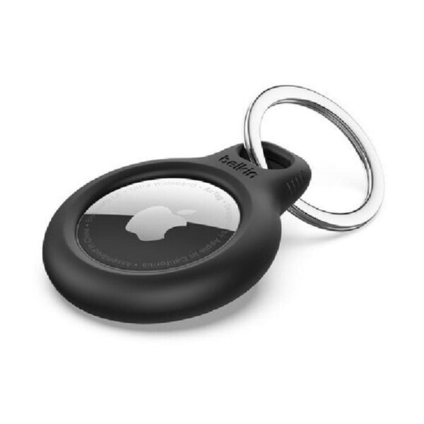 Belkin Secure Holder With Key Ring for AirTag - Black (F8W973btBLK), Advanced
