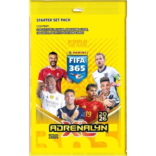 FIFA - TC - Panini FIFA 365 Adrenalyn XL 2026 Starter Pack