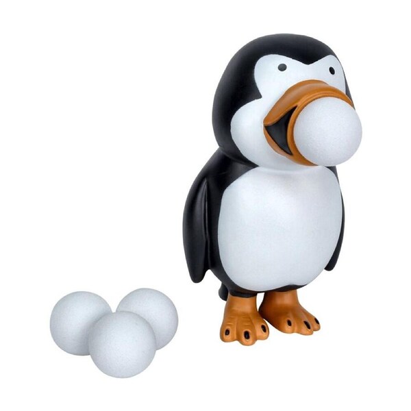 Hog Wild Penguin Popper Soft Foam Ball Shooter Indoor/Outdoor Fun Toy
