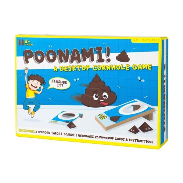 Gift Republic Poonami Poop Toss Game Hilarious Bean Bag Funny Party