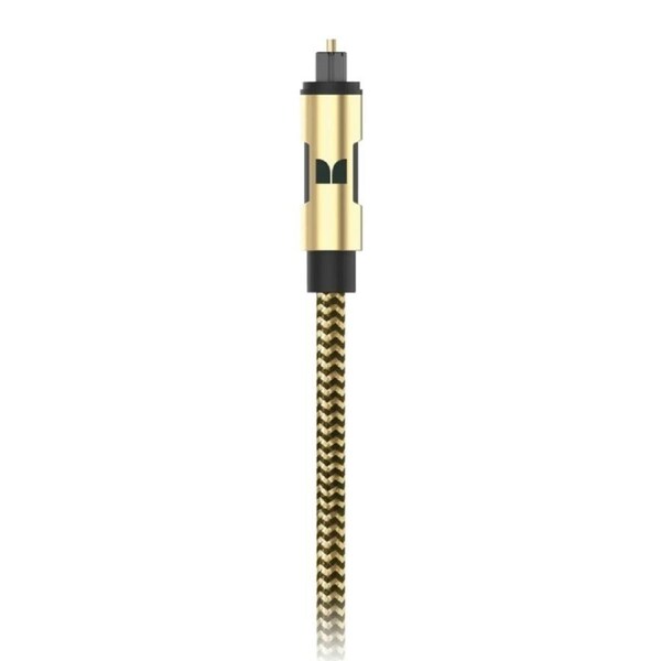 Monster Gold Digital Fiber Optical Audio Cable 1.5M
