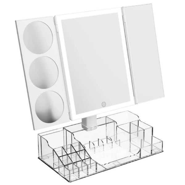Wellcare Adjustable Makeup Beauty Mirror LED Magnification