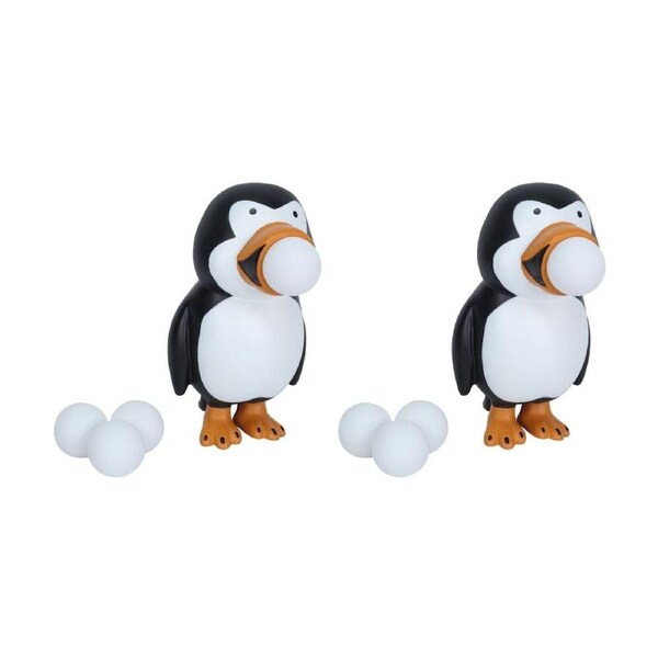 2PK Hog Wild Penguin Popper Soft Foam Ball Shooter Indoor/Outdoor Fun Toy