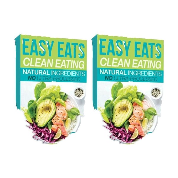 2PK Boxer Gifts Clean Eating Easy Eats Cards Kitchen Funny Game Set