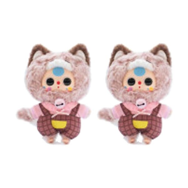 2x Baby Three Kitten Wardrobe Plush Blind Box Surprise Fun Toy Assorted