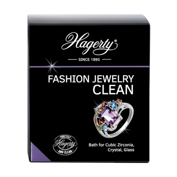 Hagerty Fashion Jewellery Cleaning Bath Cubic Zirconia Crystal Glass 170ml