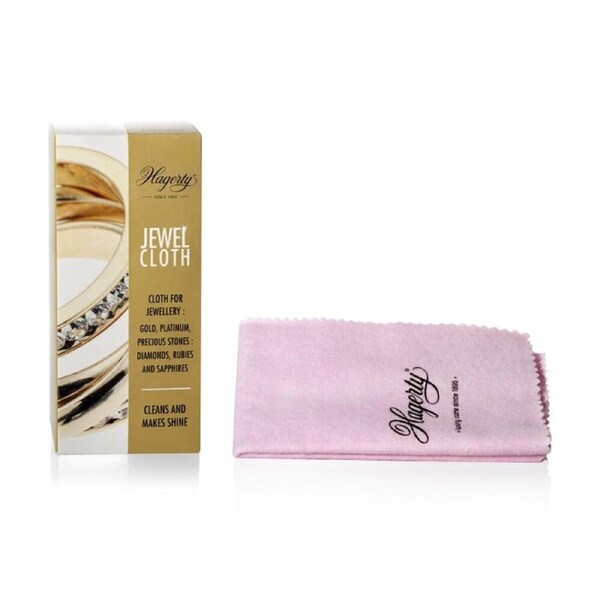 Hagerty Jewel Cleaning/Polishing Cloth Jewellery Care Accessory 30x24cm