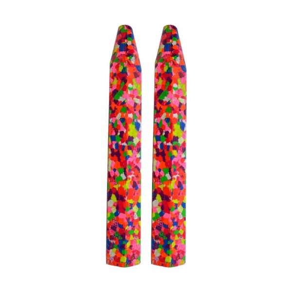 2PK Buddy And Barney Wacky Giant Jumbo Neon Crayon Childrens Drawing 3Y+